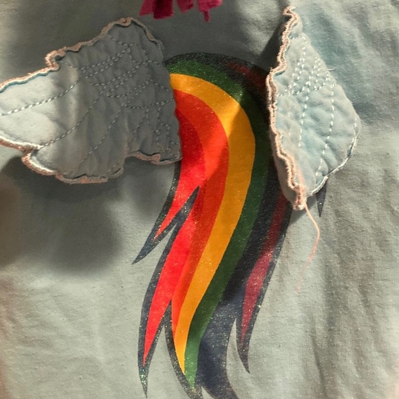 ❌SOLD on MERCARI❌ My Little Pony Rainbow Dash Hoody - Picture 7 of 9